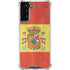 Spain Flag Distressed Galaxy S22 Plus Clear Case